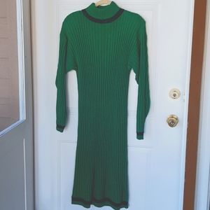 Vintage 80s 90s sweater dress